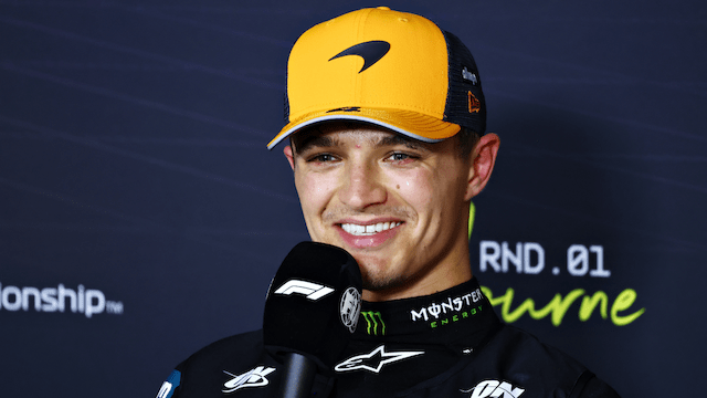 Melbourne-Pole-Setter Norris strahlt über "perfekten Start"