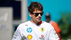 Crash! Charles Leclerc startet nicht beim Miami-Sprint