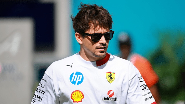 Crash! Charles Leclerc startet nicht beim Miami-Sprint