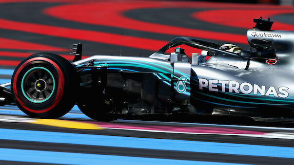 Trainings-Bestzeit von Hamilton in Frankreich