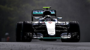 Rosberg-Pole nach Regen-Chaos