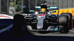 Hamilton rast zur Pole in Baku