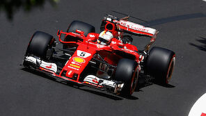 GP von Ungarn: Erste Startreihe für Ferrari