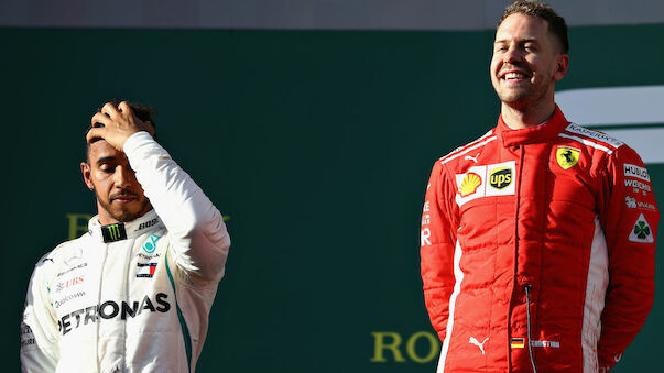 Vettel strahlt in Australien dank Mercedes-Fehler