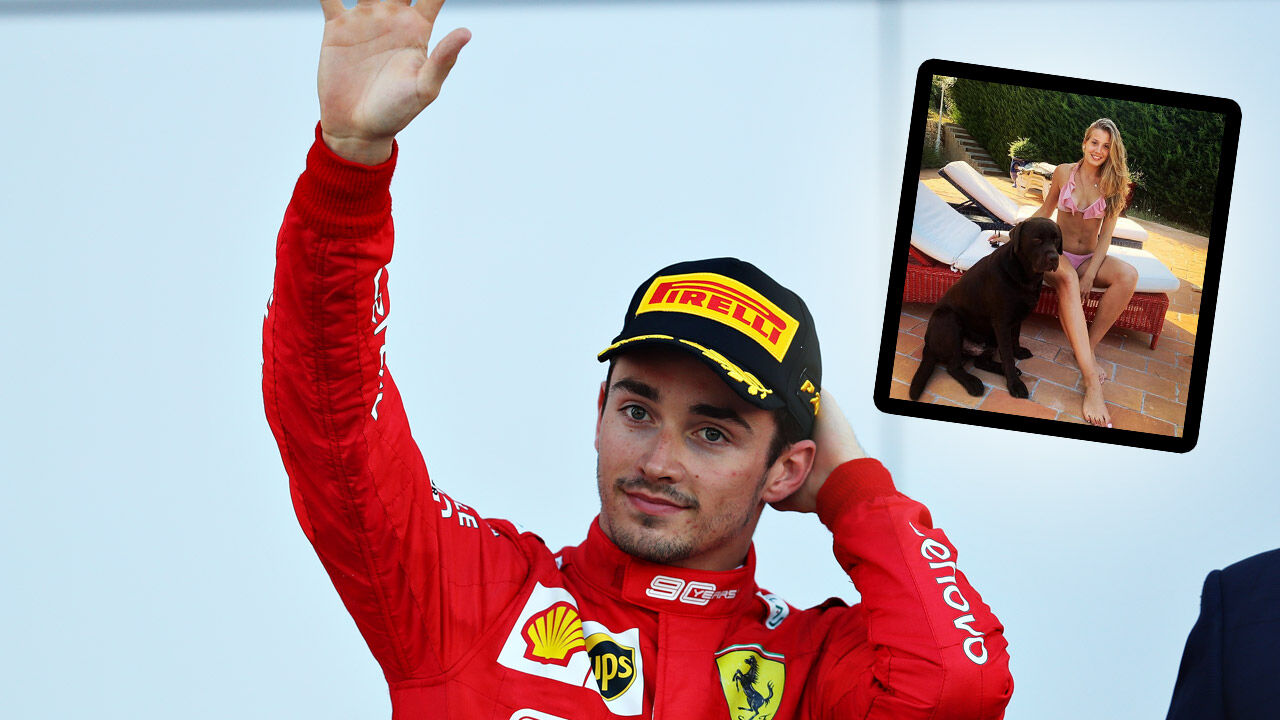 Für F1-Karriere: Charles Leclerc schießt Model-Freundin ab ...