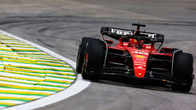 Ferrari führt einziges Training in Brasilien an