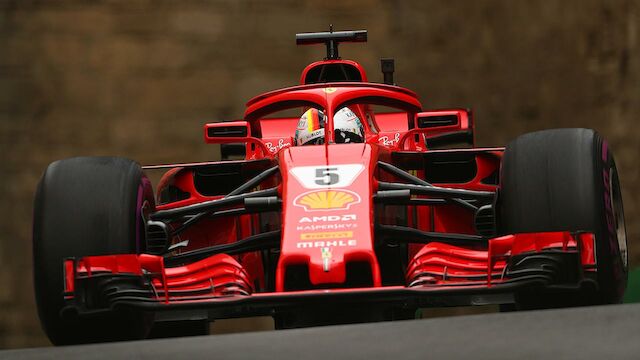Ferrari schlägt im 3. Baku-Training zu
