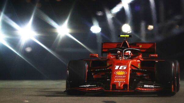 Charles Leclerc glänzt auch in Singapur-Quali