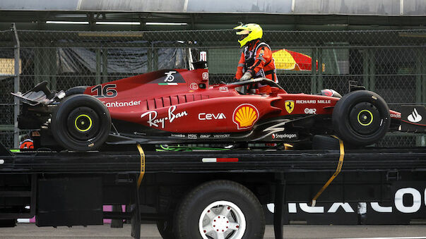 Leclerc crasht im zweiten Mexiko-Training raus