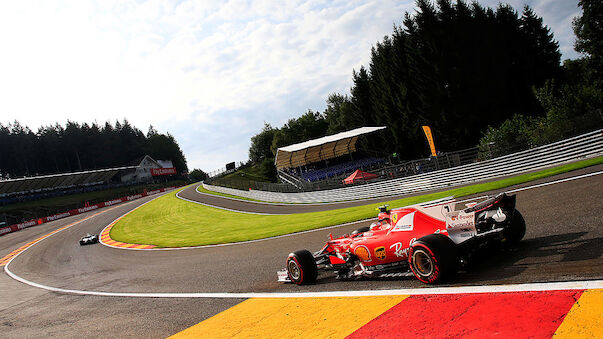 Ferrari in Spa voran! Räikkönen mit Streckenrekord
