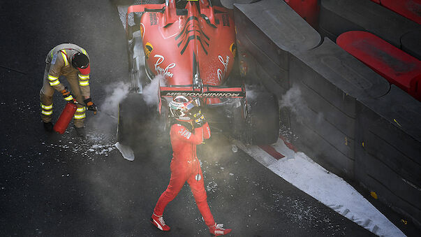 Leclerc wirft Baku-Pole weg: 