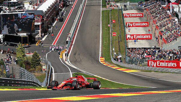 Ferrari-Duo im 3. Training in Spa voran