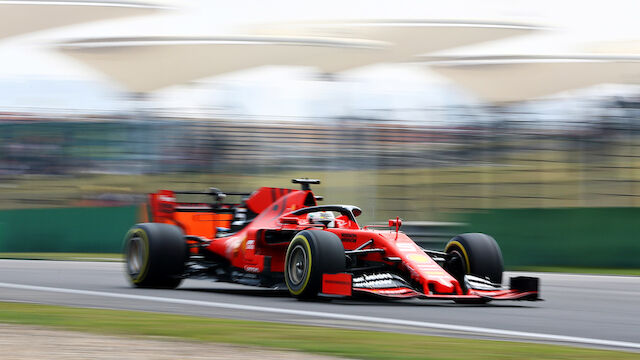 China GP: Ferraris Vettel dominiert 1. Training