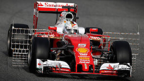 Erste Test-Bestzeit für Ferrari