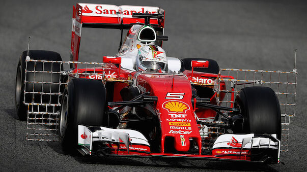 Erste Test-Bestzeit für Ferrari