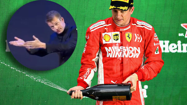 Betrunkener Räikkönen bei FIA-Gala