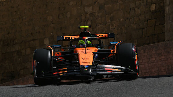 Lando Norris holt Bestzeit im Baku-Abschlusstraining