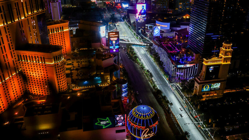 Die Formel 1 in Las Vegas