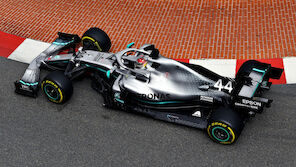 Mercedes dominiert 2. Monaco-Training