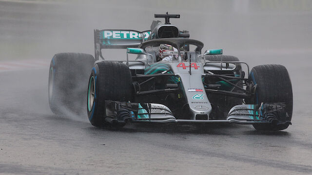 Hamilton holt sich Regen-Pole