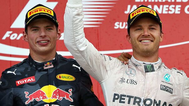 Verstappen und Rosberg im Clinch