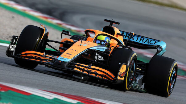 Formel-1-Test: Norris vorn, Ferrari stark