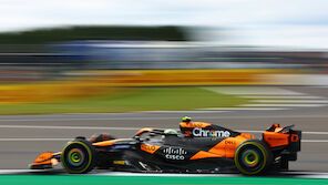 Beide McLaren im Silverstone-Training voran