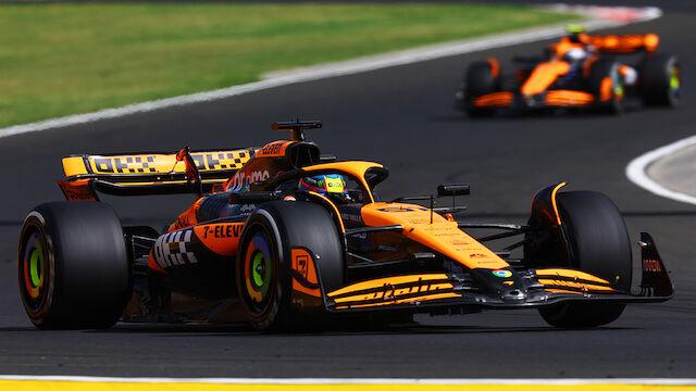 McLaren hängt Verstappen im 2. Spa-Training knapp ab