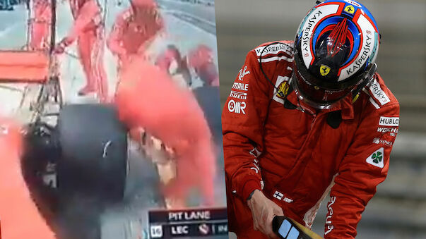 Bahrain-GP: Böser Unfall in der Ferrari-Box
