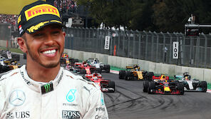 Hamilton mit Crash zum WM-Titel!