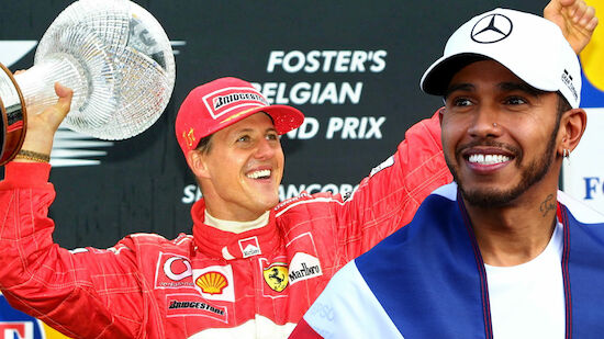 Experten: Jetzt holt Hamilton auch Schumi ein