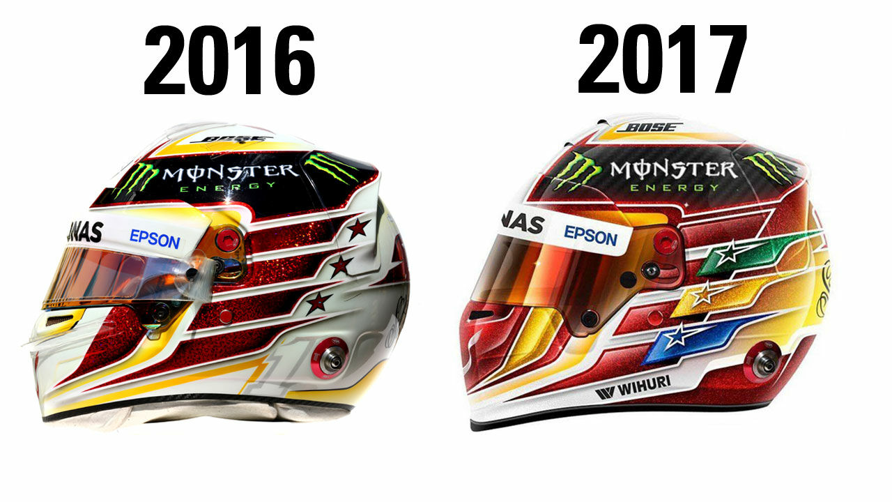 Das Ist Der Neue Fan Helm Von Lewis Hamilton Laola1 At
