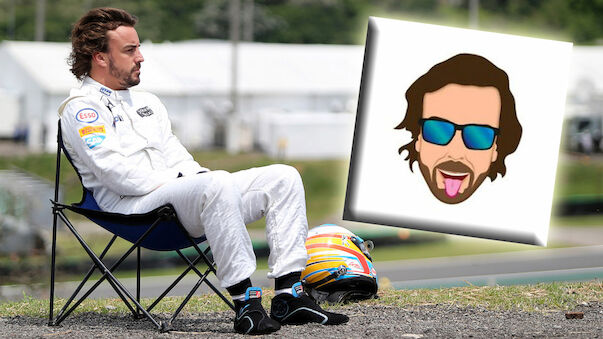 Fernando Alonso hat jetzt eigene Emojis