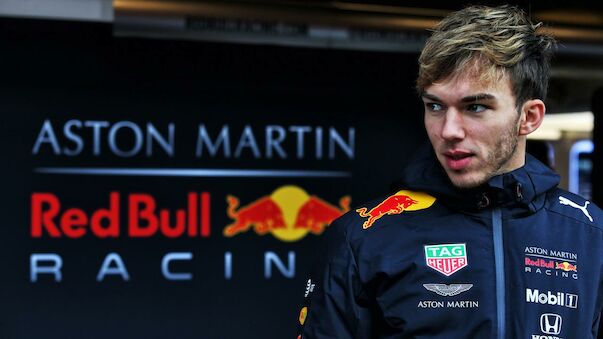 Pierre Gasly bei Red Bull Racing unter Druck