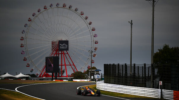 Verstappen-Bestzeit und Sargeant-Abflug im 1. Japan-Training