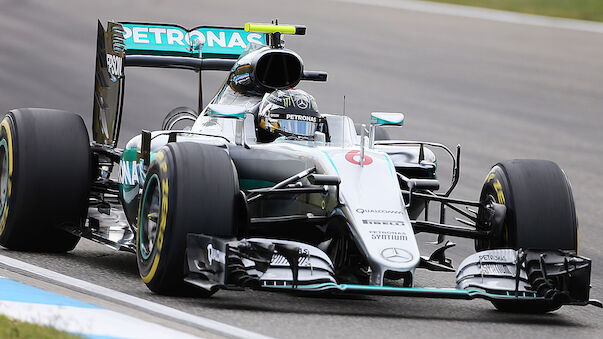 Rosberg im ersten Hockenheim-Training voran