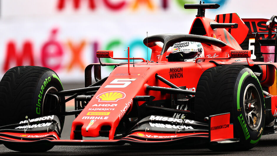 Formel 1 Mexiko: Tagesbestzeit fÃ¼r Sebastian Vettel im