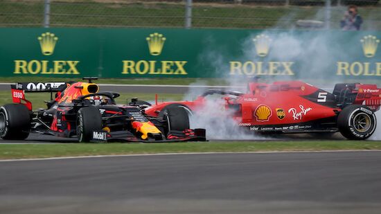 Vettel nach Crash mit Verstappen: 