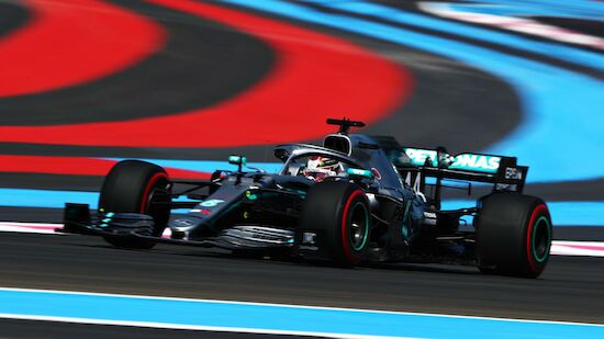 Mercedes dominiert erste Frankreich-Trainings