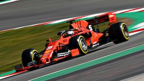Ferrari und Vettel am ersten Test-Tag stark