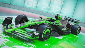 Speziallackierung! Kick Sauber in Miami in neuem Design