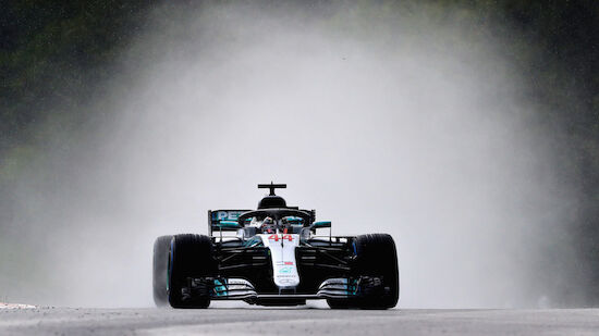Hamilton holt sich Regen-Pole am Hungaroring