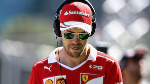 Vettel riskiert eine Rennsperre