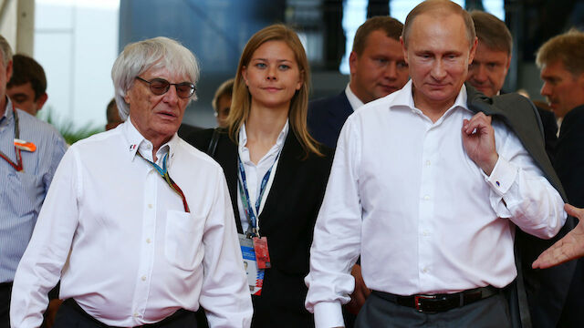 Bernie Ecclestone regt mit Putin-Sagern auf