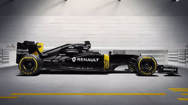 Renault präsentiert seinen neuen Werksboliden