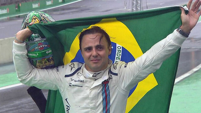 Große Emotionen bei Felipe Massa