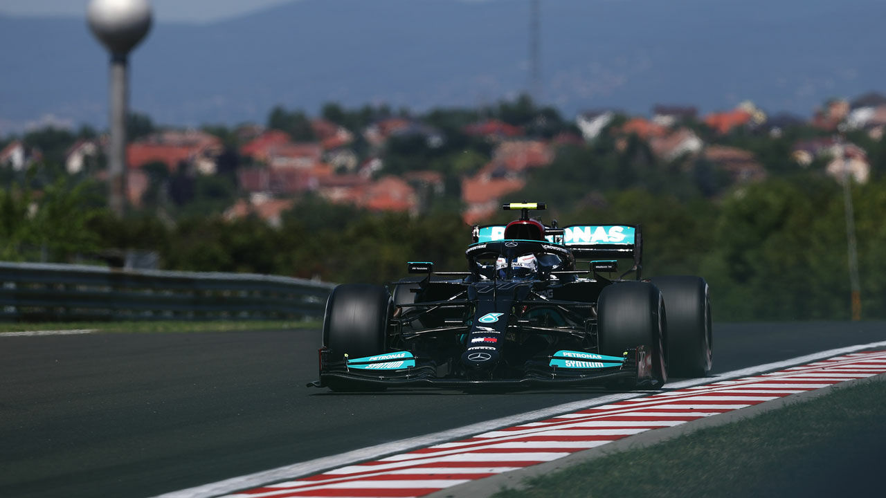 Formel 1: Mercedes im 2. Ungarn-Training vor Verstappen ...