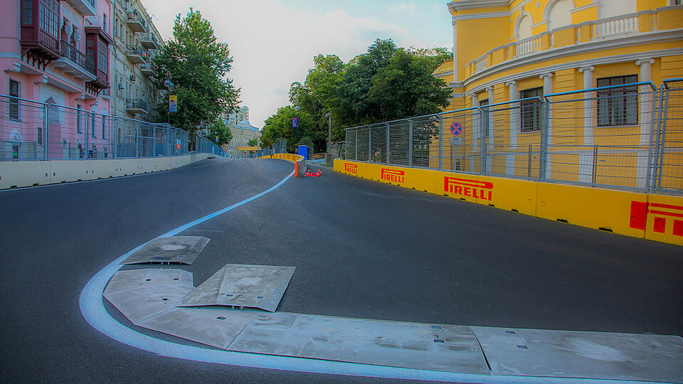 Neuer F1-Kurs in Baku - die Bilder
