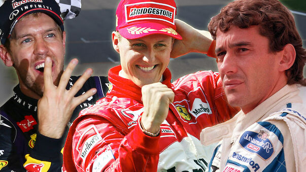 Wer ist der beste Formel-1-Pilot aller Zeiten?