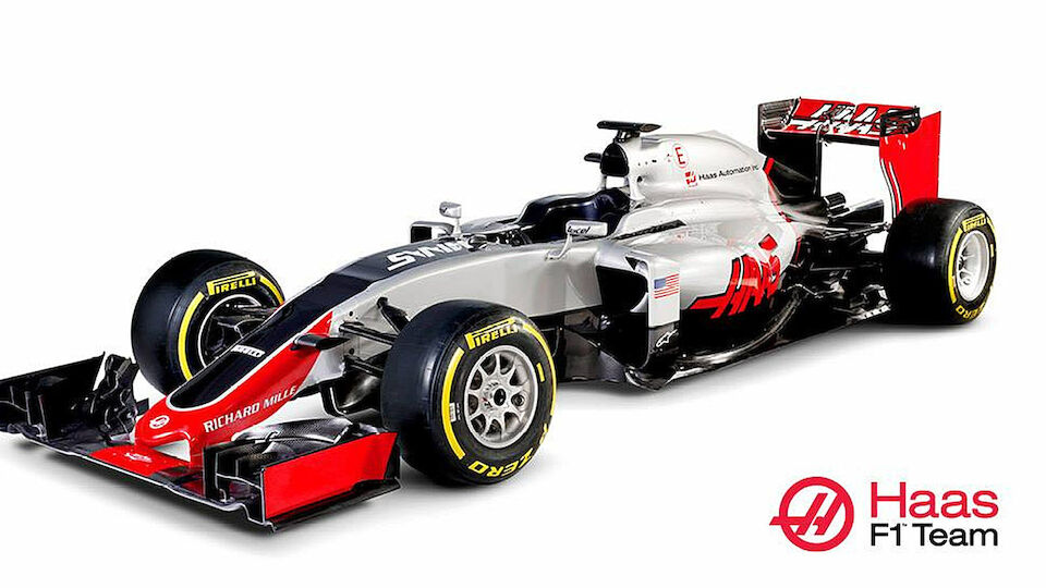 Haas präsentiert Debüt-Auto VF16